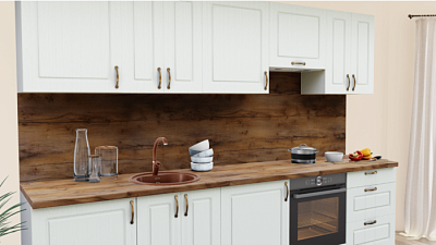 Кухня на заказ Афина 1654 Квадро